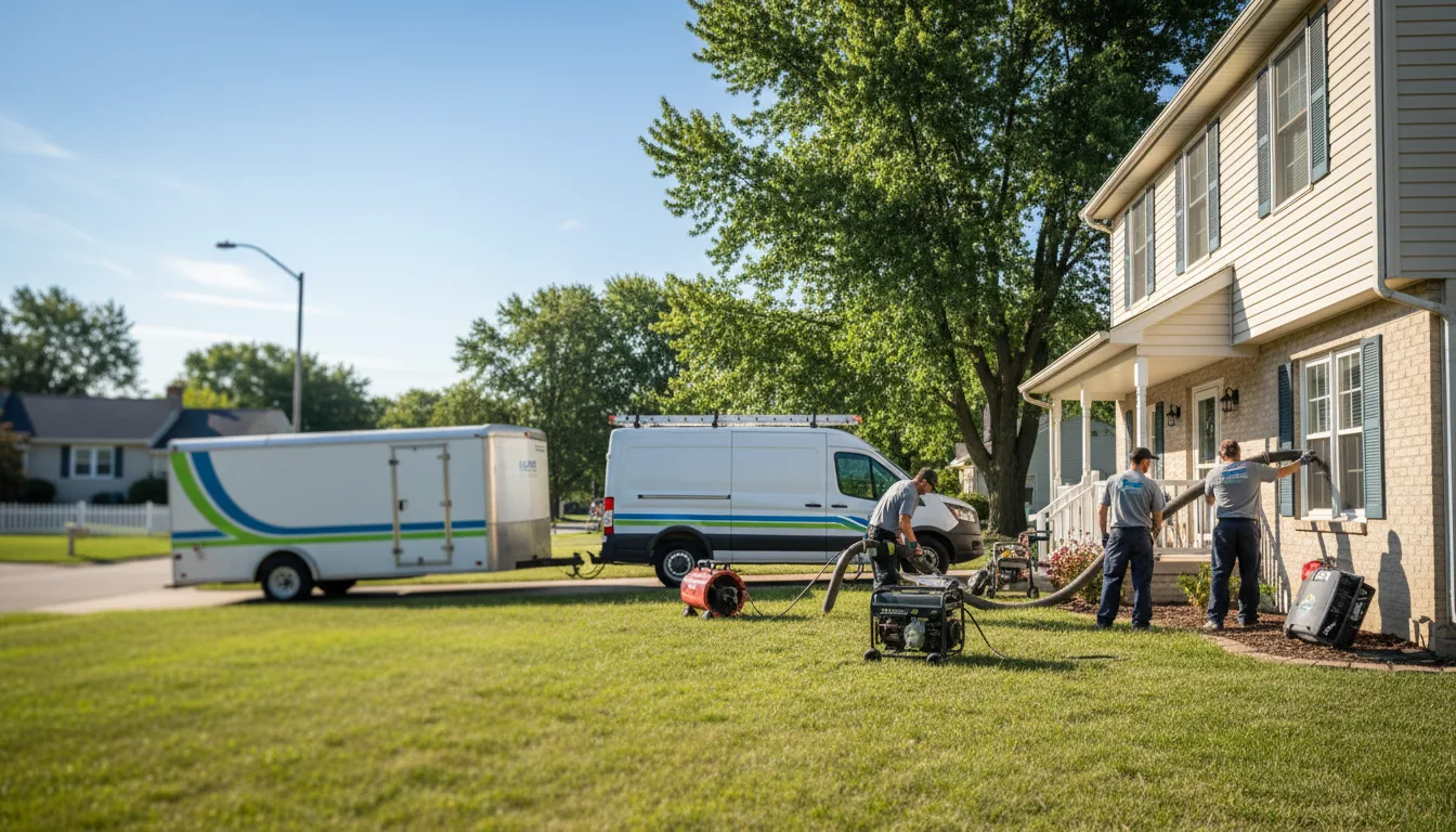 Flooded Basement Restoration And Cleanup With Repair in Brushton, NY near me